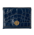 Tory Burch Parker Embossed Foldable Card Case, front view